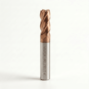 Helixor HX55 10mm 4 Flute R0.5 Corner Radius End Mill
