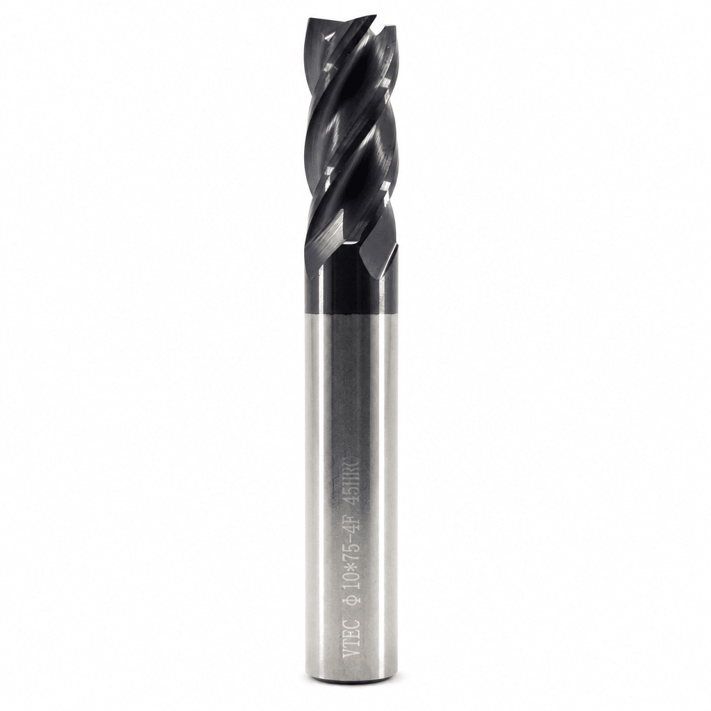 HX45 10mm 4 Flute Square Carbide End Mill