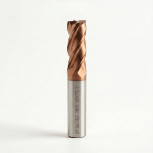 Helixor HX55 12mm 4 Flute R0.5 Corner Radius End Mill