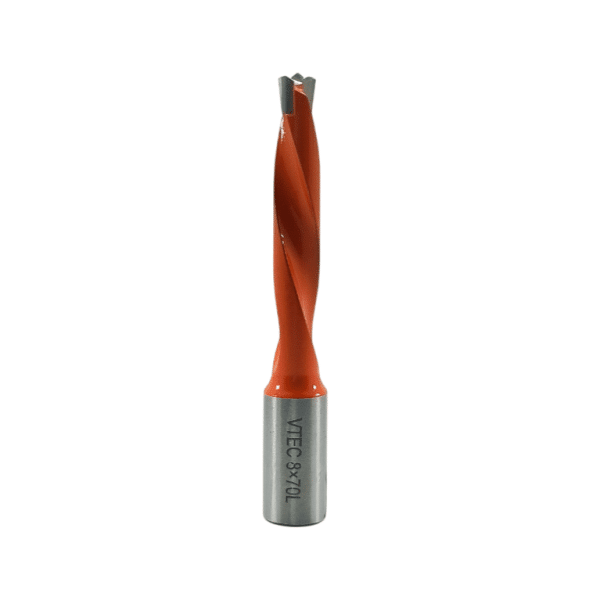 NX Dowel Drilling Bit Left Hand 8mm x 70mm