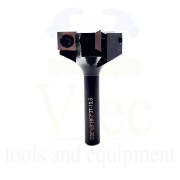 Spoilboard Surfacing Bit - 35mm with 8mm Shank