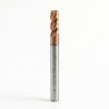 HX55 4mm 4 Flute R0.5 Corner Radius End Mill