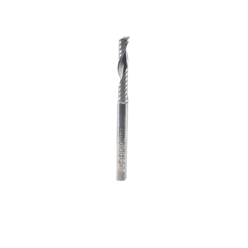 NX 4mm Single Flute Carbide Endmill