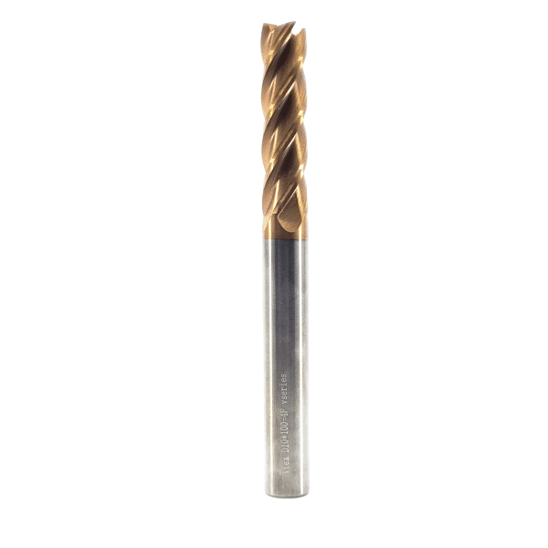 HX55 10mm Long Series 4 Flute Square Carbide End Mill