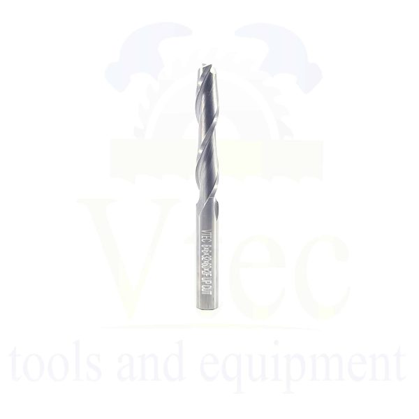 NX 6mm Spiral Upcut 2 Flute Carbide Endmill