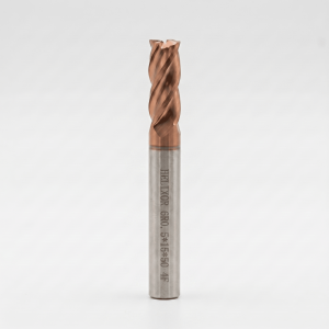 Helixor HX55 6mm 4 Flute R0.5 Corner Radius End Mill