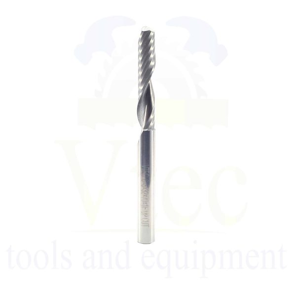 NX 6mm Single Flute Carbide Endmill