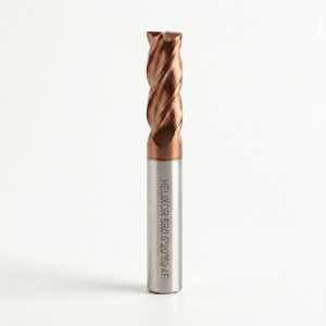 Helixor HX55 8mm 4 Flute R0.5 Corner Radius End Mill