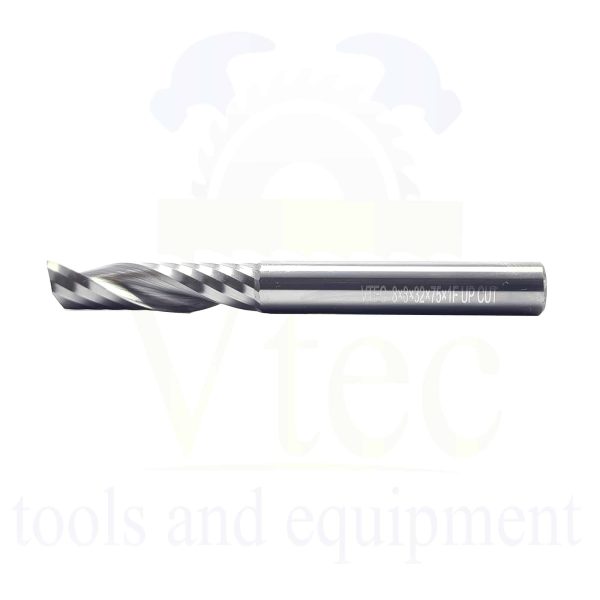8mm Single Flute Solid Carbide End Mill