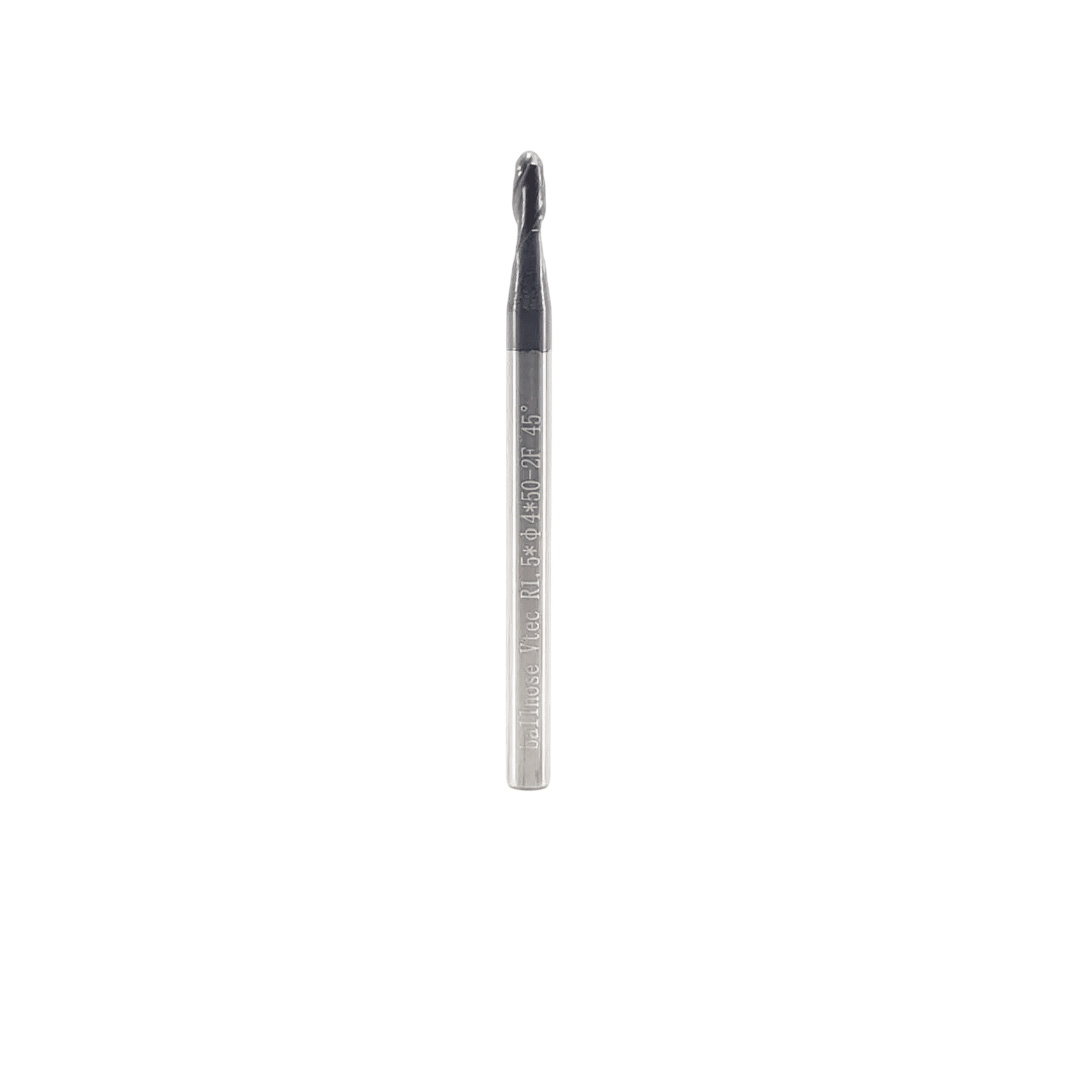 HX45 R1.5 (3mm) Ballnose Carbide End Mill