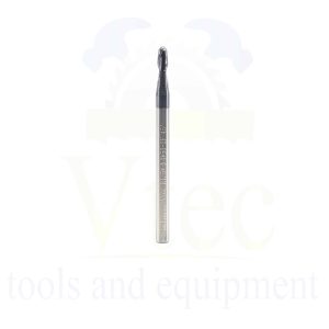 Ballnose Carbide End Mill R1.5 (3mm) 45HRC
