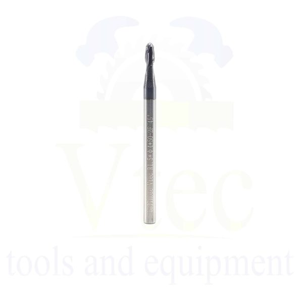 Ballnose Carbide End Mill R1.5 (3mm) 45HRC
