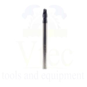 Ballnose Carbide End Mill - R3 (6mm) 45HRC