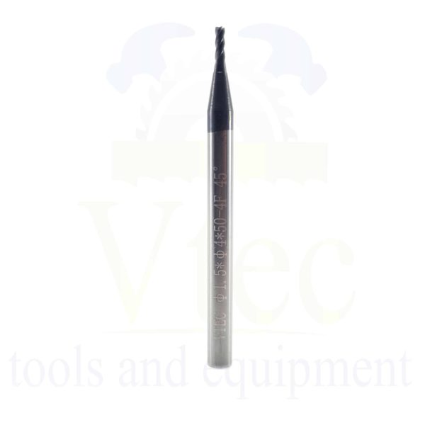 HX45 1.5mm 4 Flute Square Carbide End Mill