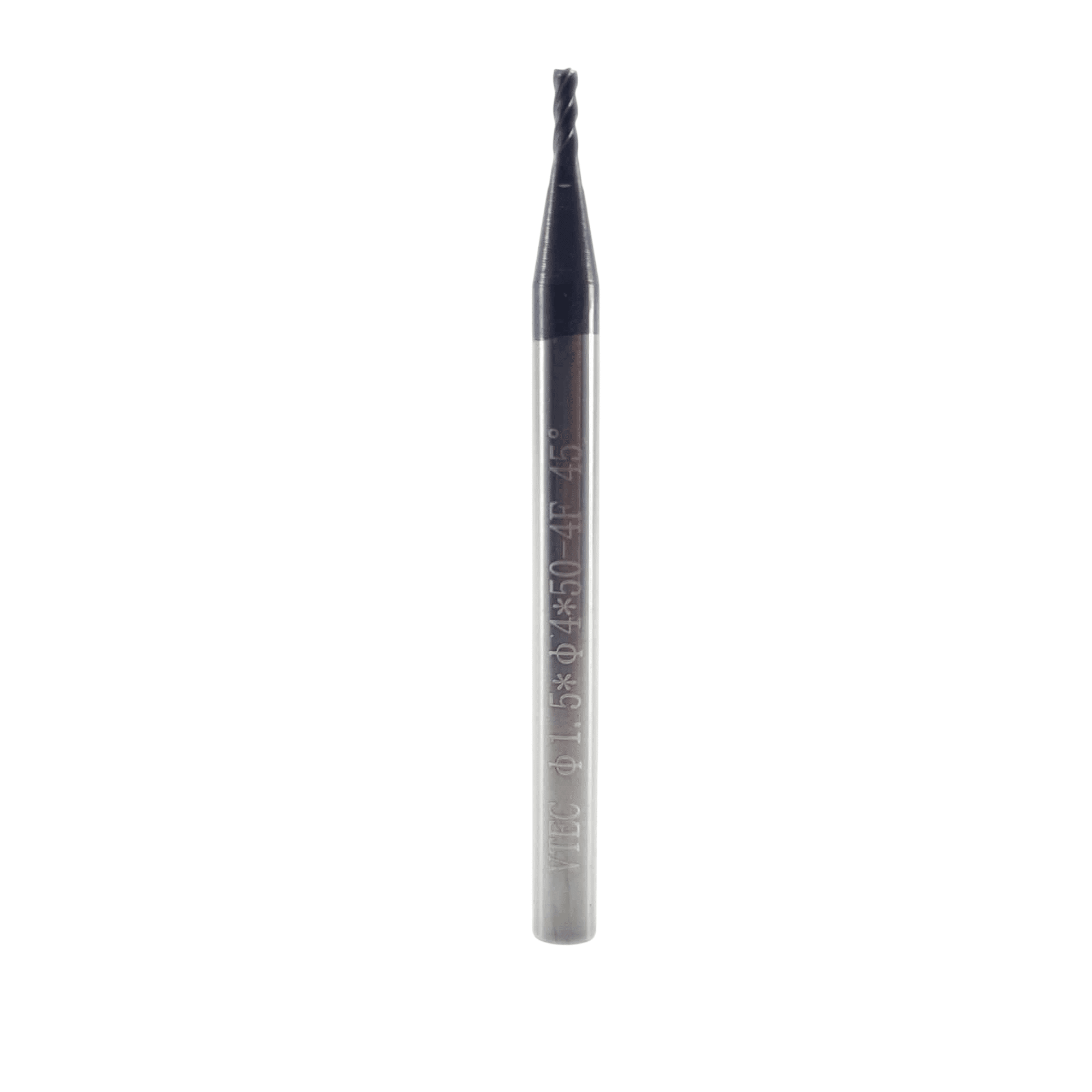 HX45 1.5mm 4 Flute Square Carbide End Mill