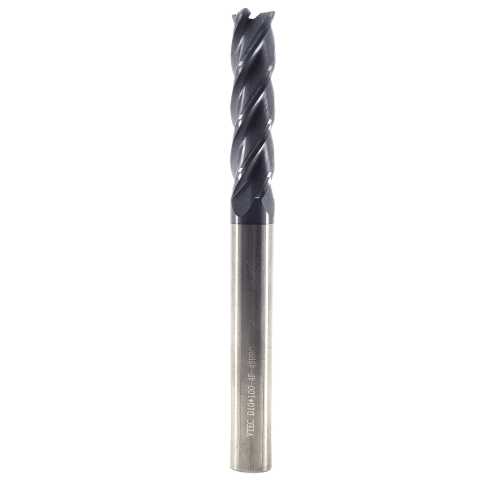 HX45 10mm Long Series 4 Flute Square Carbide End Mill