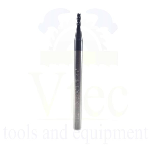 HX45 2mm 4 Flute Square Carbide End Mill