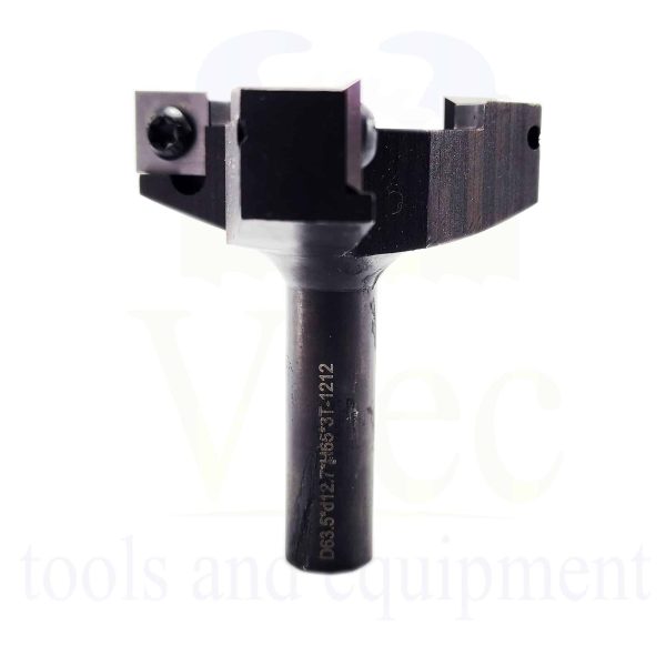 Spoilboard Surfacing Bit - 63.5mm with 12mm Shank