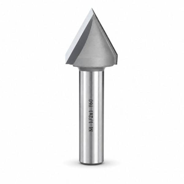 Nexcut 1/2″ x 1″ 60° V-Grooving Bit