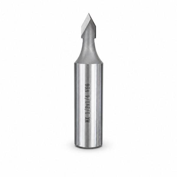 Nexcut 1/2″ x 1/4″ 60° V-Grooving Bit