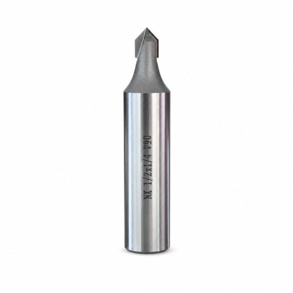 Nexcut 1/2″ x 1/4″ 90° V-Grooving Bit
