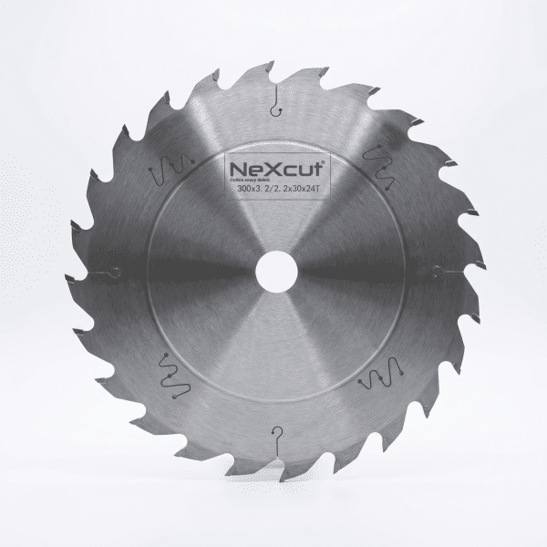 NexCut TCT Circular Saw Blade – 300 × 3.2 / 2.2 × 30mm – 24T (Wood)