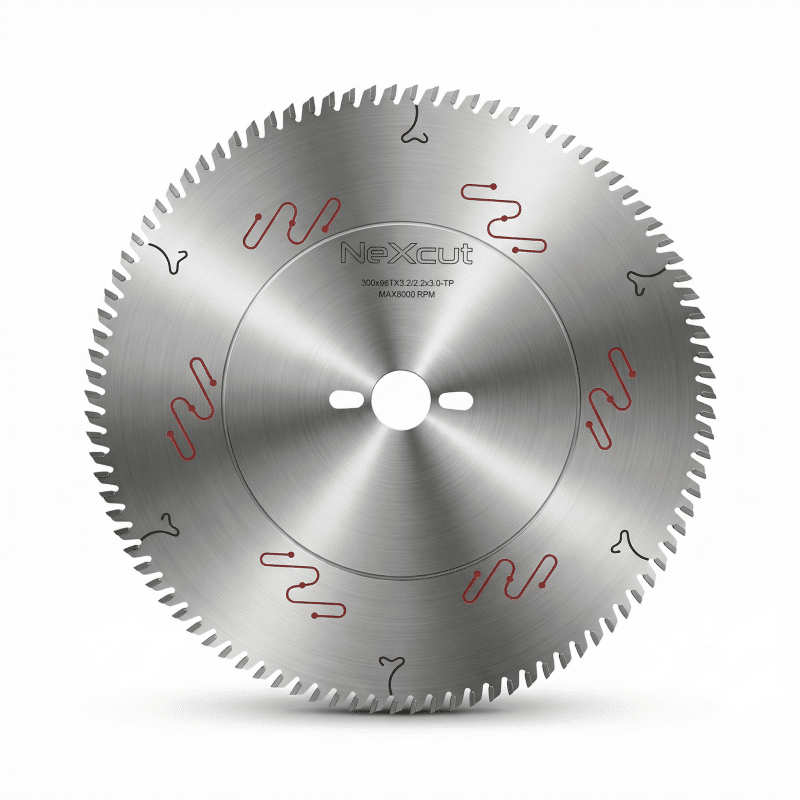 NexCut TCT Circular Saw Blade – 300 × 3.2 / 2.2 × 30mm – 96T (Wood)