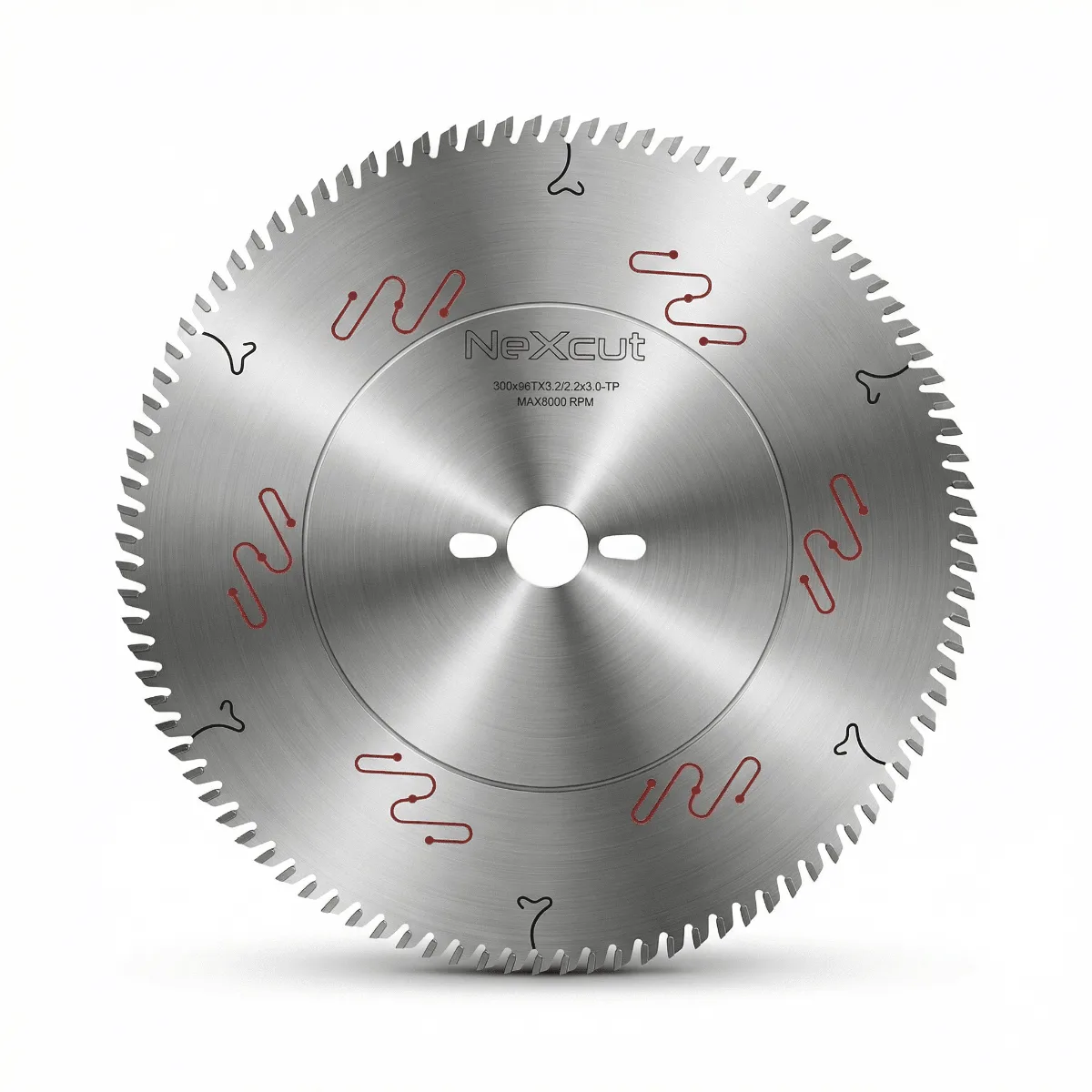 Nexcut TCT Circular Saw Blade – 300 × 3.2 / 2.2 × 30mm – 96T (Wood)