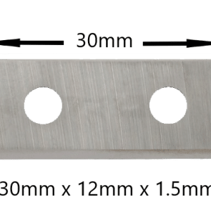 Straight Turnover Knife 30×12 1