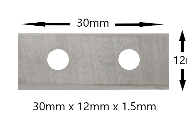 NX Straight Turnover Knife 30 x 12 x 1