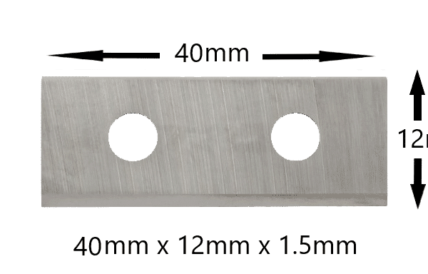 NX Straight Turnover Knife 40 x 12