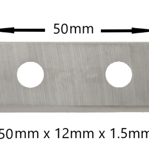 Straight Turnover Knife 50×12 1
