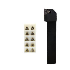 SER-16ERAG60-25mm External Threading Tool Holder + 10 16ERAG60 Inserts