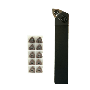 MWLNR-08 25mm External Tool Holder + 10 WMNG08 Inserts
