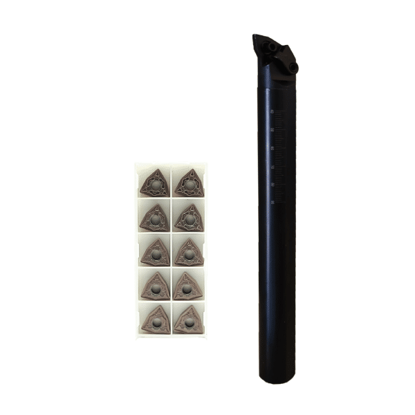 MWLNR-08 S25mm Boring Bar + 10 WMNG08 Inserts